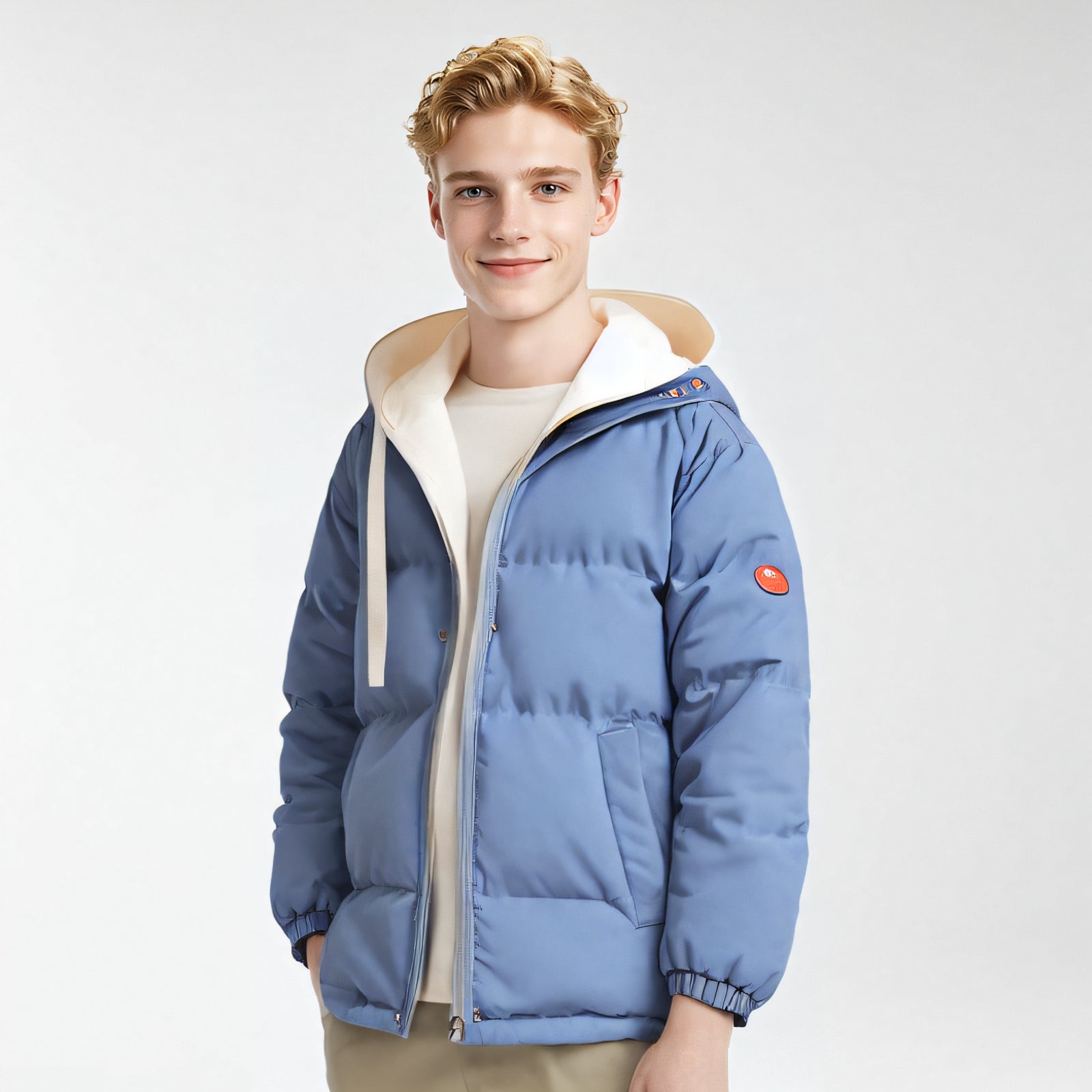 Boys Hooded Padded Jacket