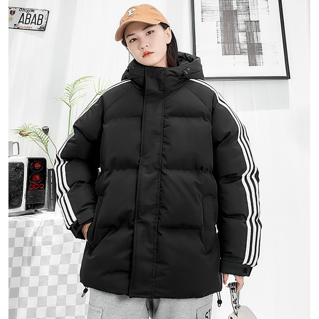 Women Mock Collar Puffer Jacket