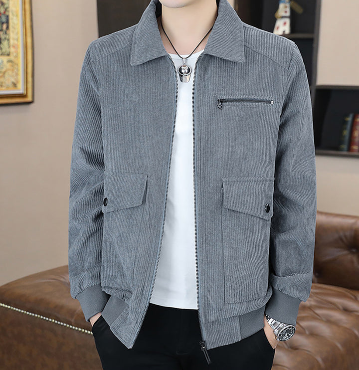 Men Striped Tailored Jacket