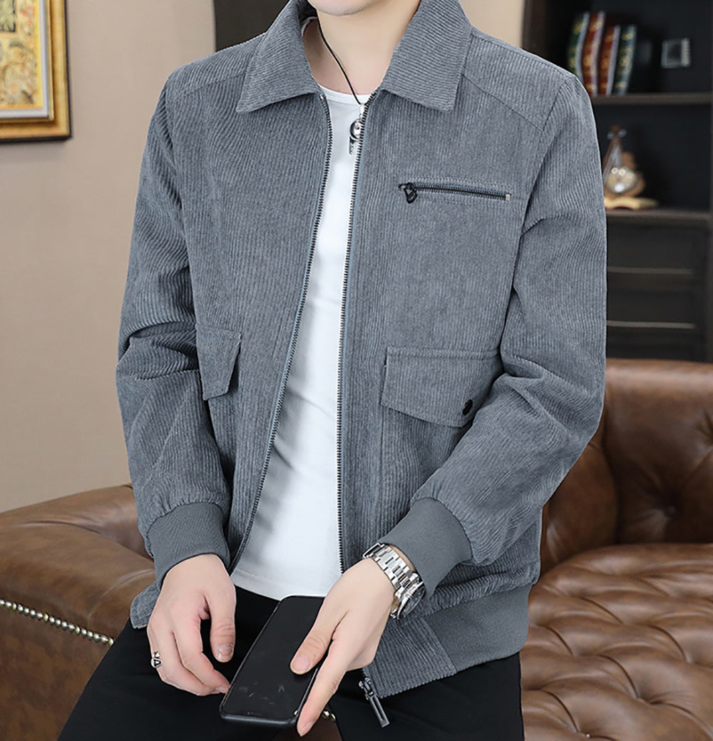 Men Striped Tailored Jacket