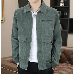 Men Green Solid Tailored Jacket