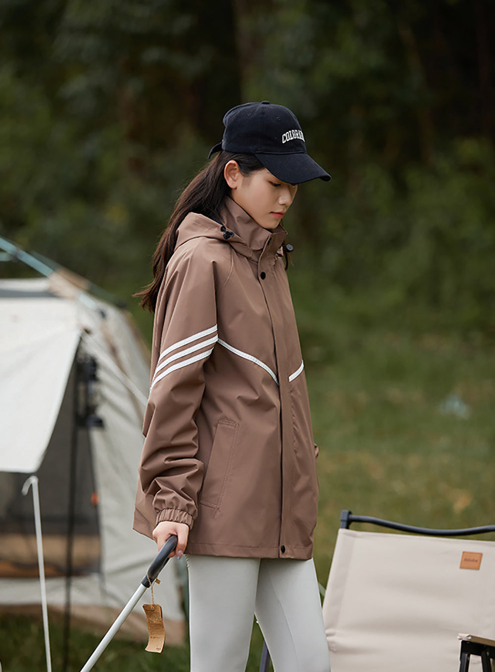 Men Lightweight Open Front Jacket