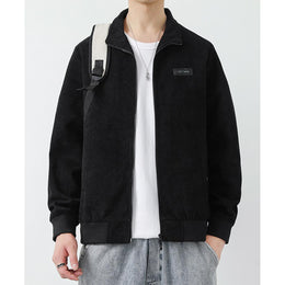 Men Lightweight Open Front Jacket