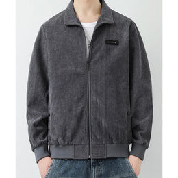 Men Lightweight Open Front Jacket