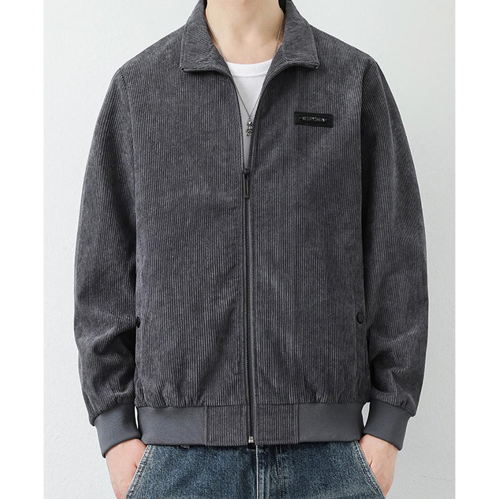 Men Lightweight Open Front Jacket