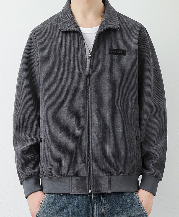 Men Lightweight Open Front Jacket