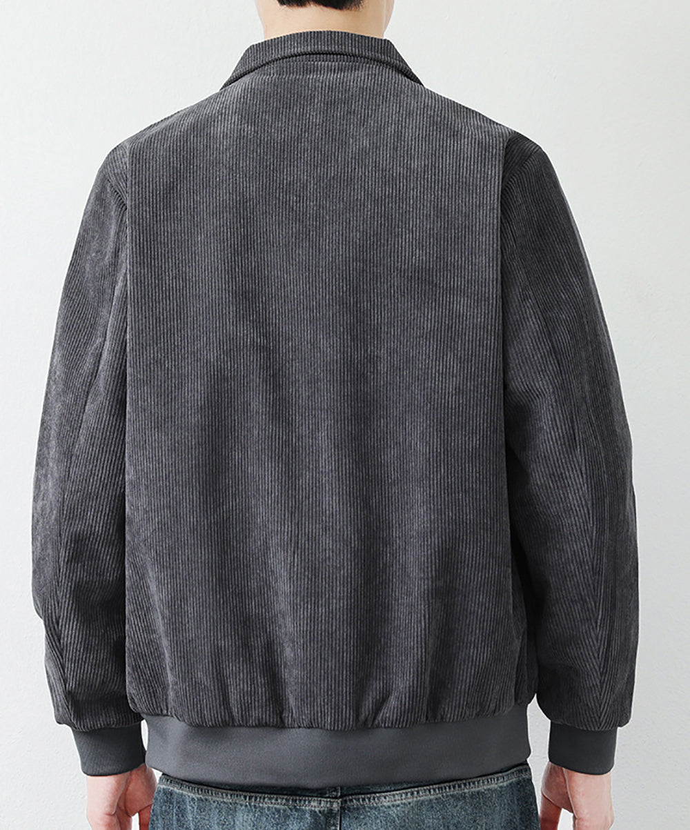 Men Lightweight Open Front Jacket