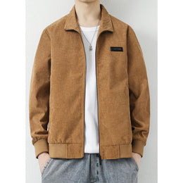 Men Lightweight Open Front Jacket