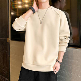 Men Round Neck Regular Regular Sweatshirt