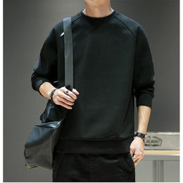 Men Round Neck Pullover Sweatshirt