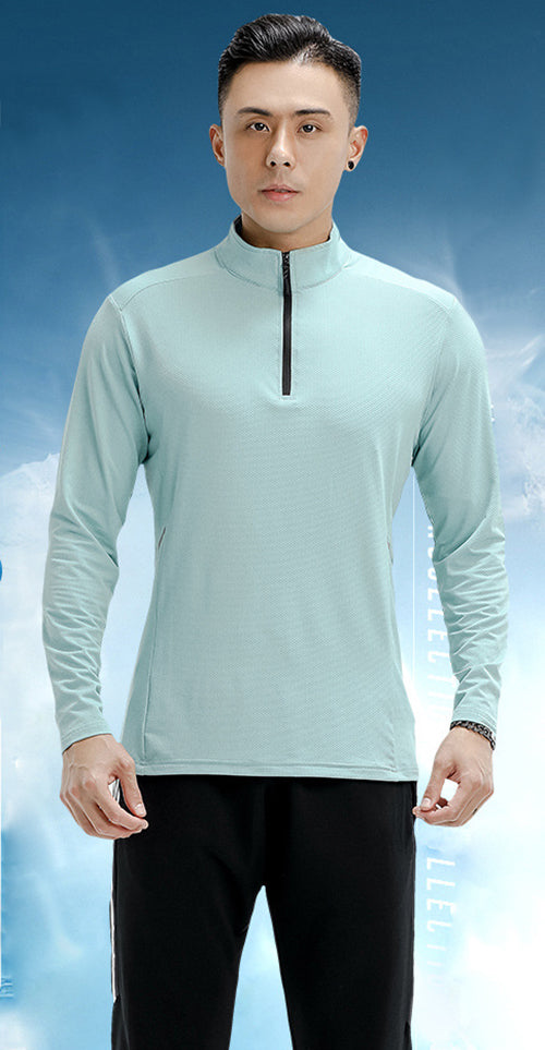 Regular Fit High Neck Tshirt