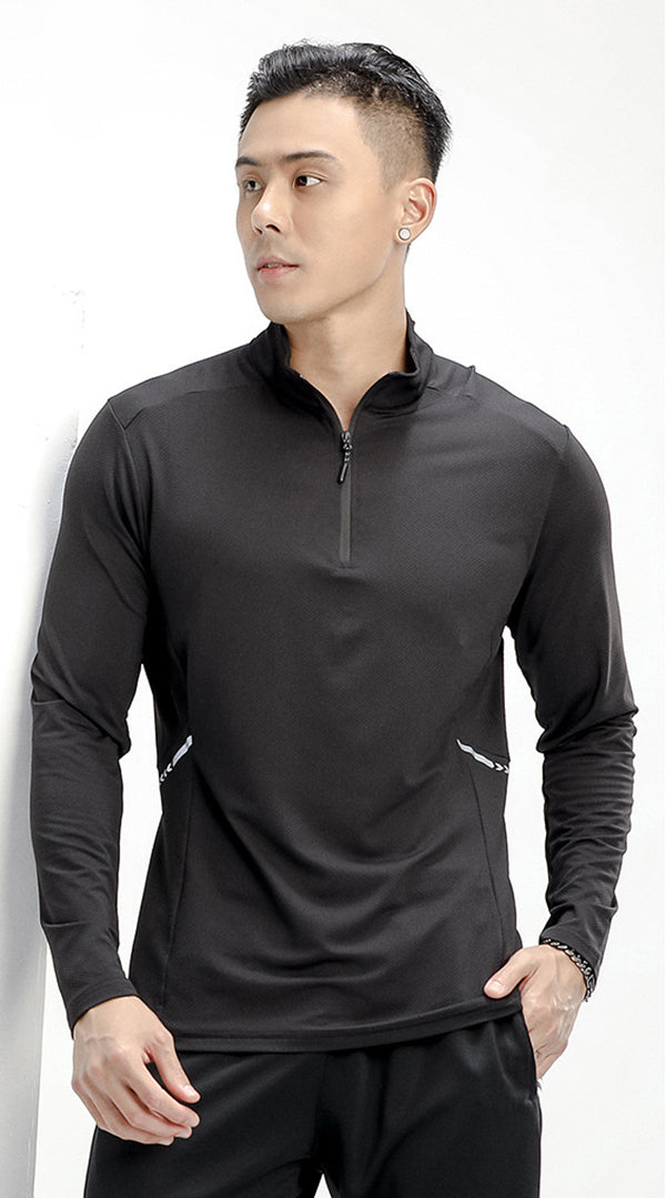 Regular Fit High Neck Tshirt