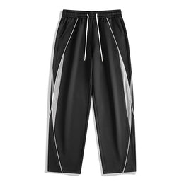 Men Mid-Rise Wide Leg Trousers