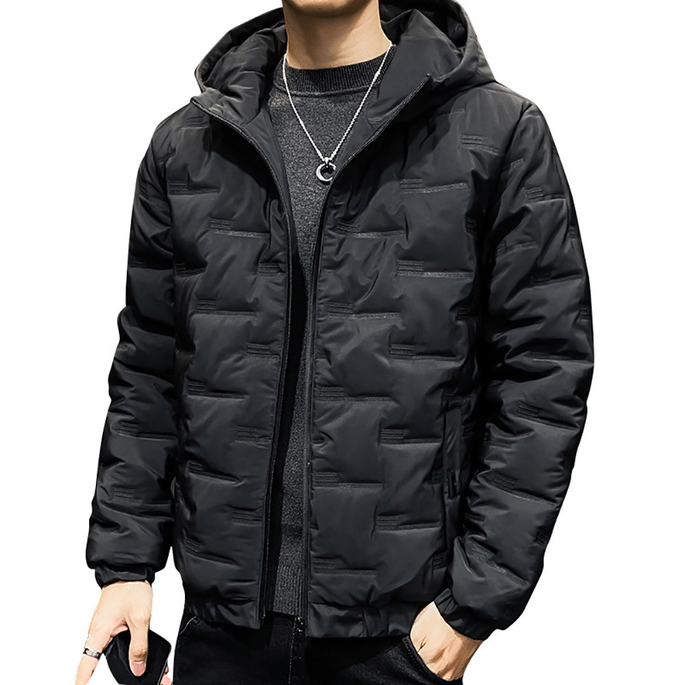 Men Hooded Puffer Jacket