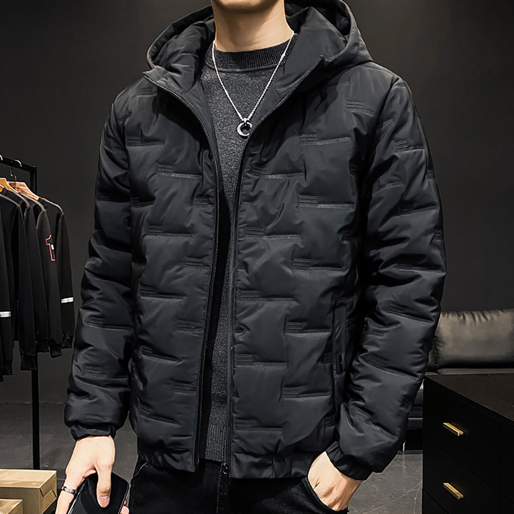 Men Hooded Puffer Jacket