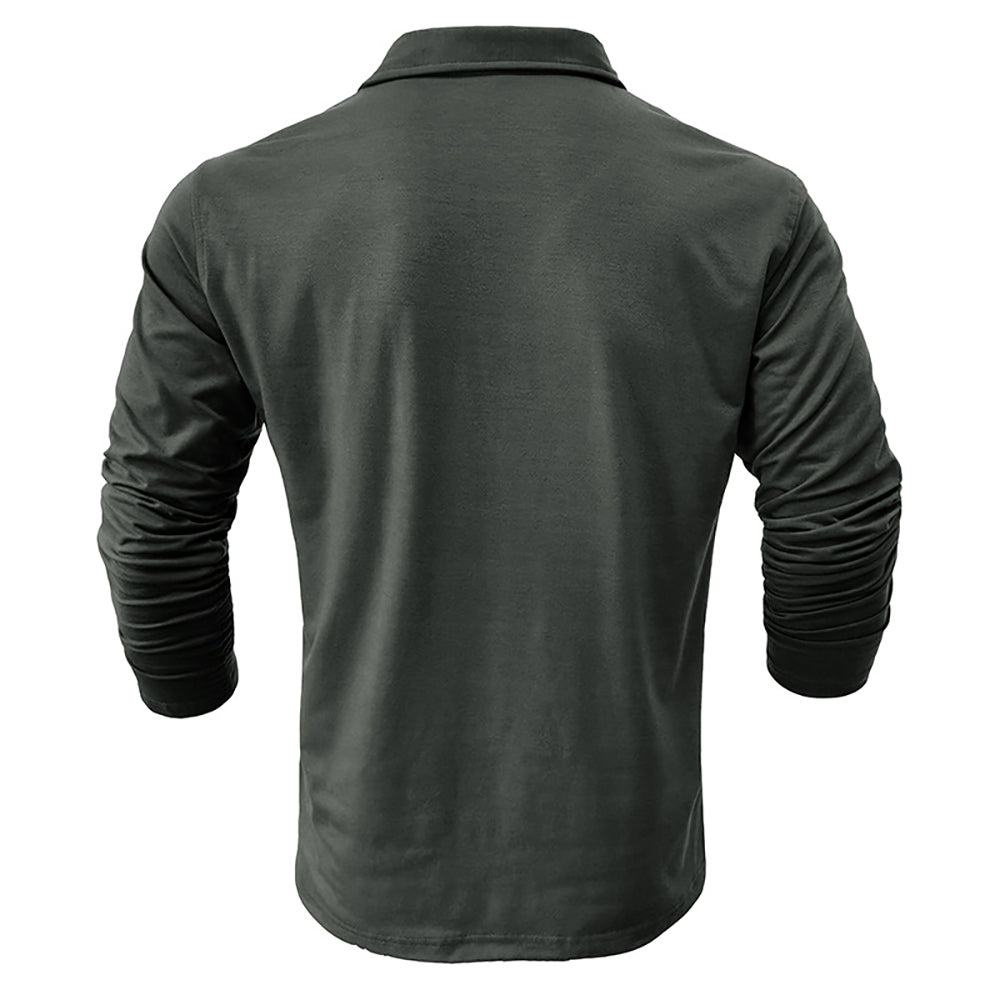 Men Polo Collar T-shirt