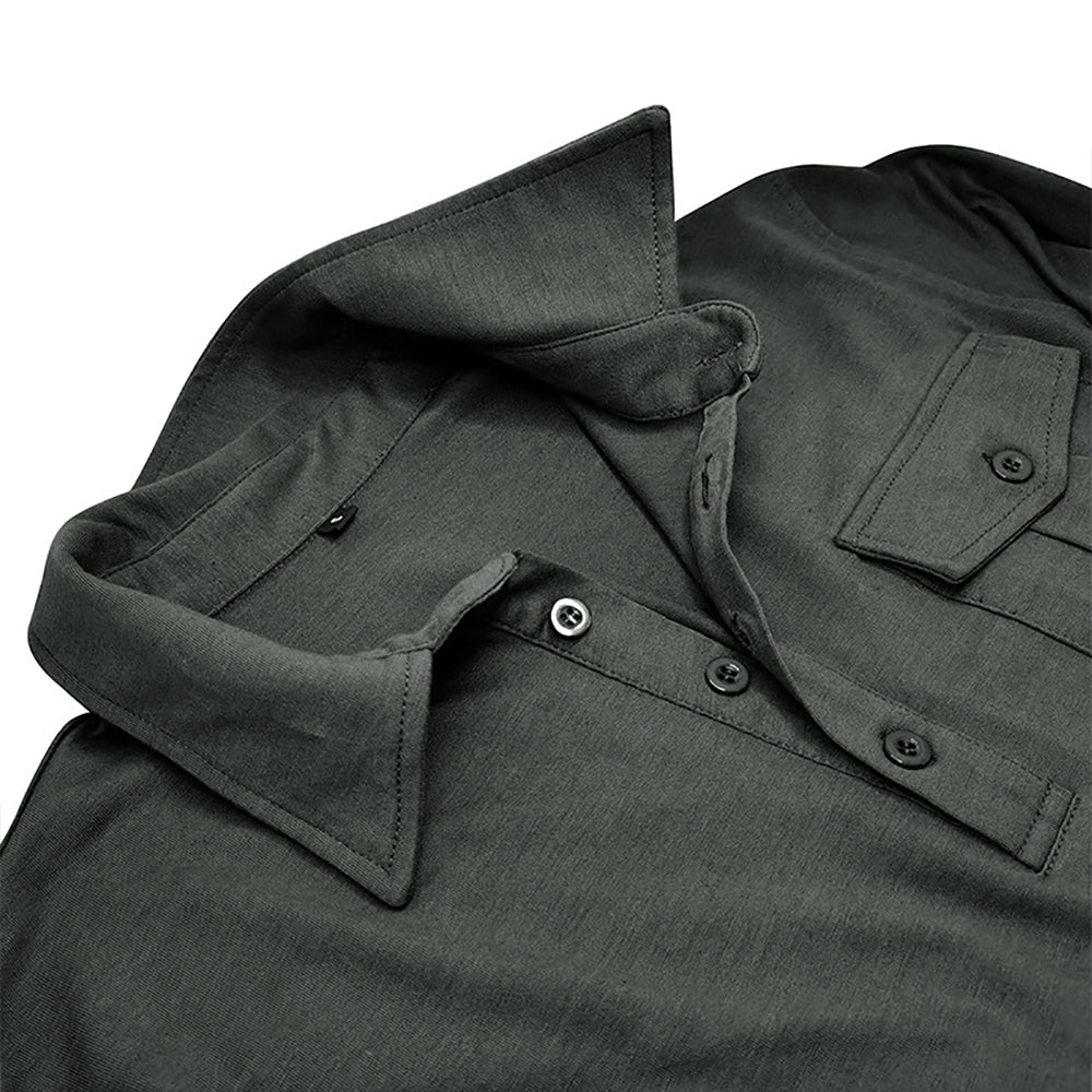 Men Polo Collar T-shirt