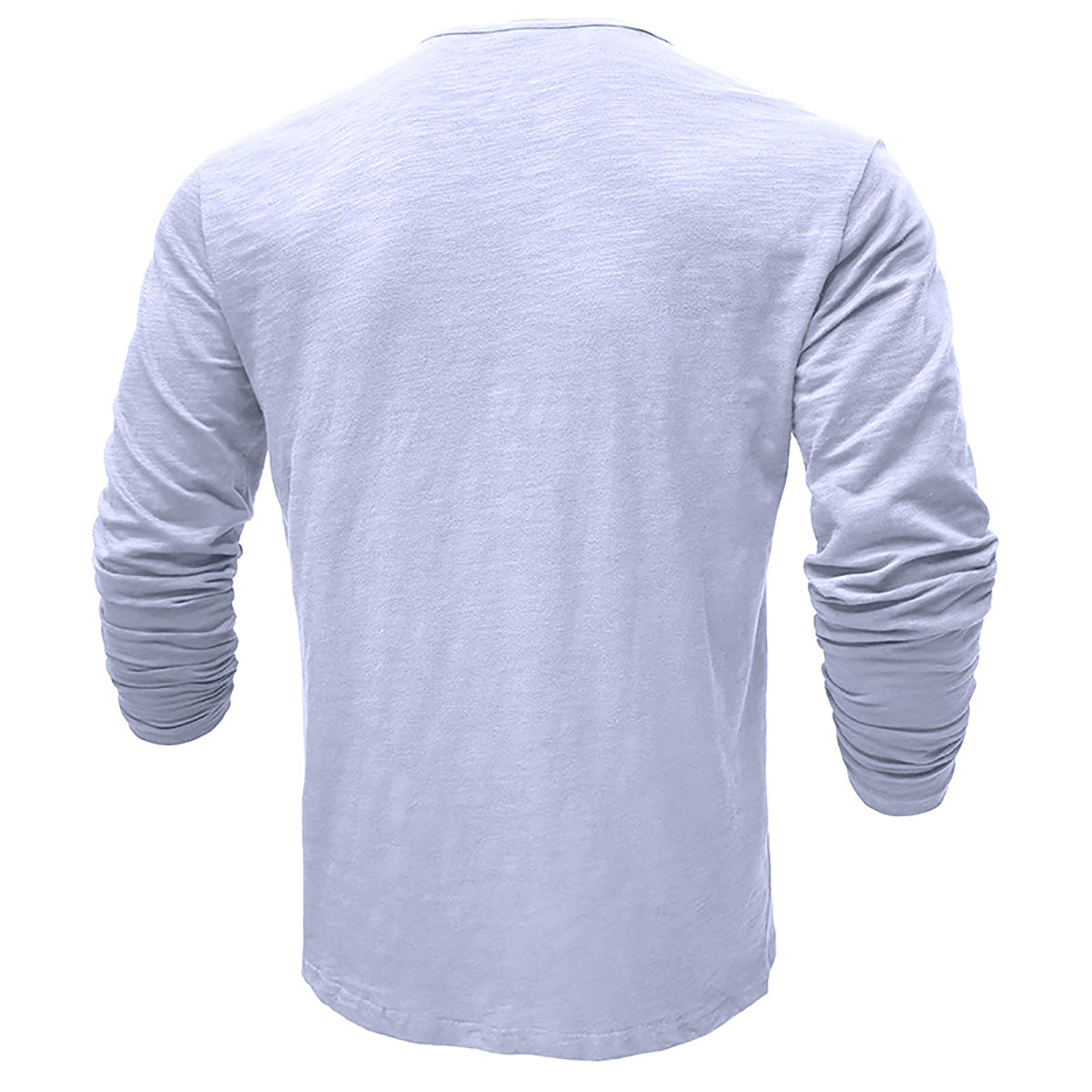 Men Solid Henley Neck T-shirt