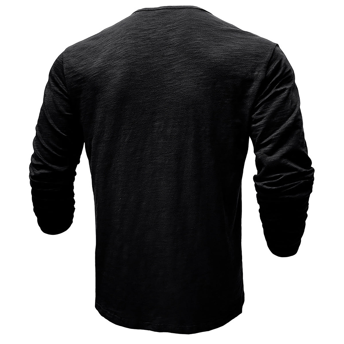 Men Solid Henley Neck T-shirt