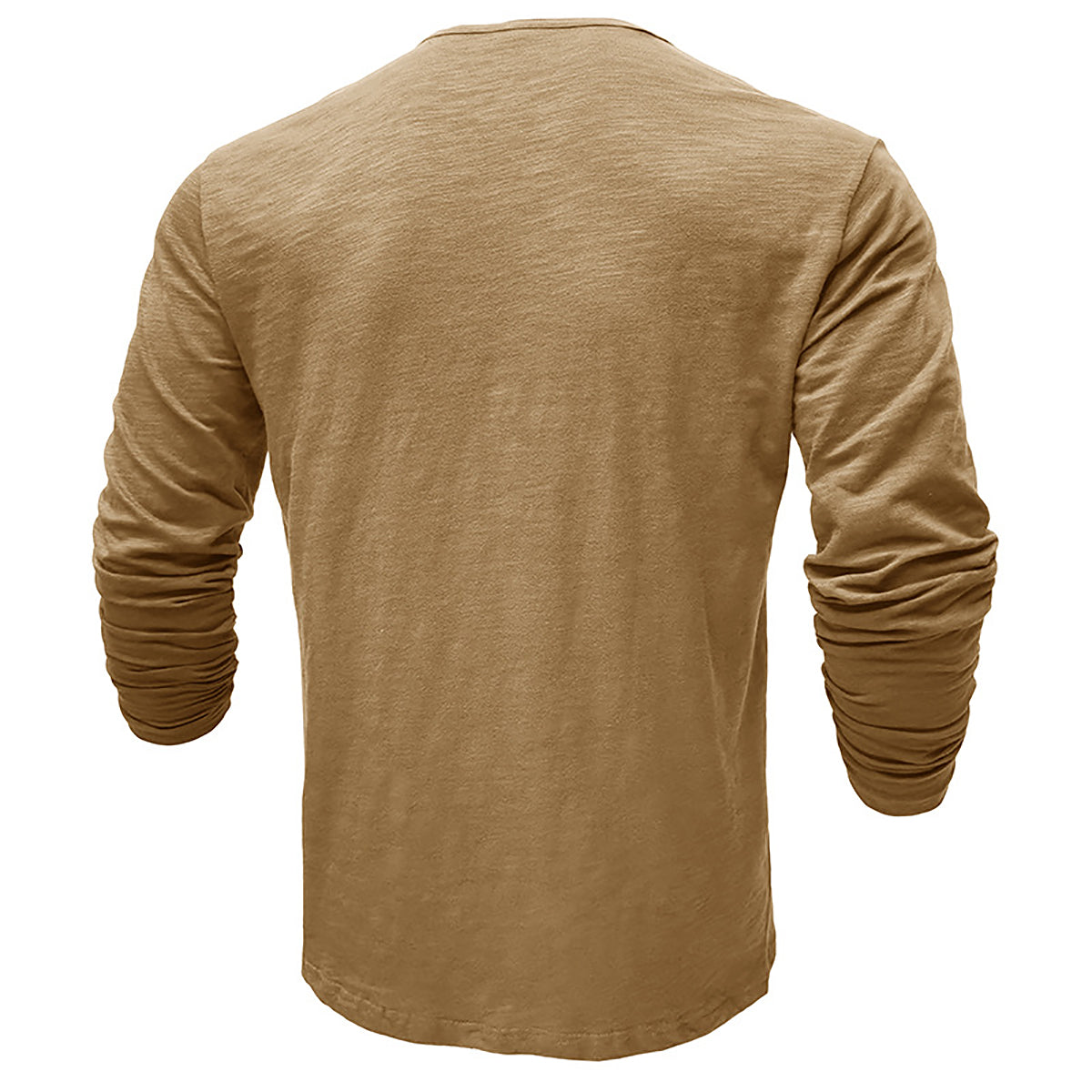 Men Solid Henley Neck T-shirt