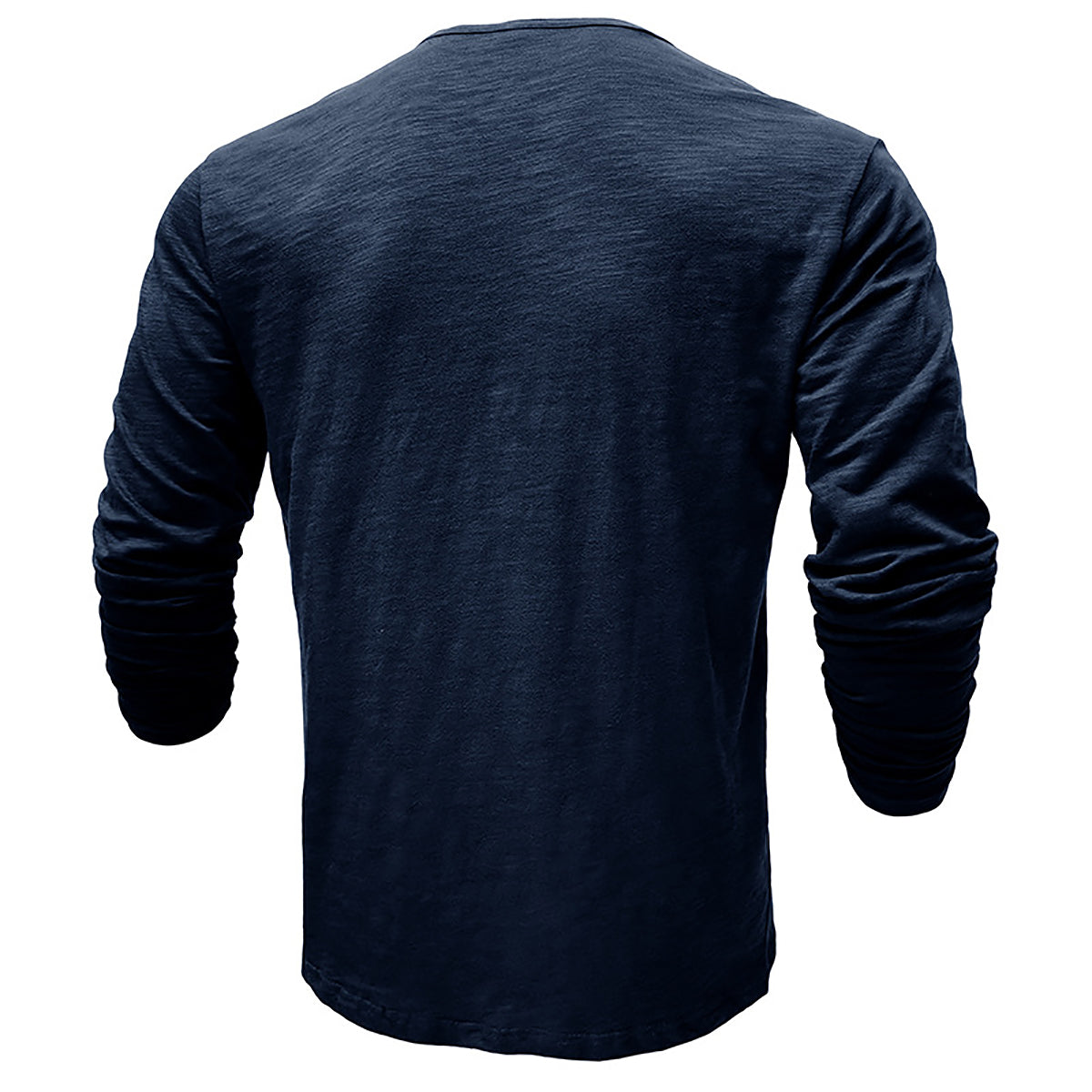 Men Solid Henley Neck T-shirt