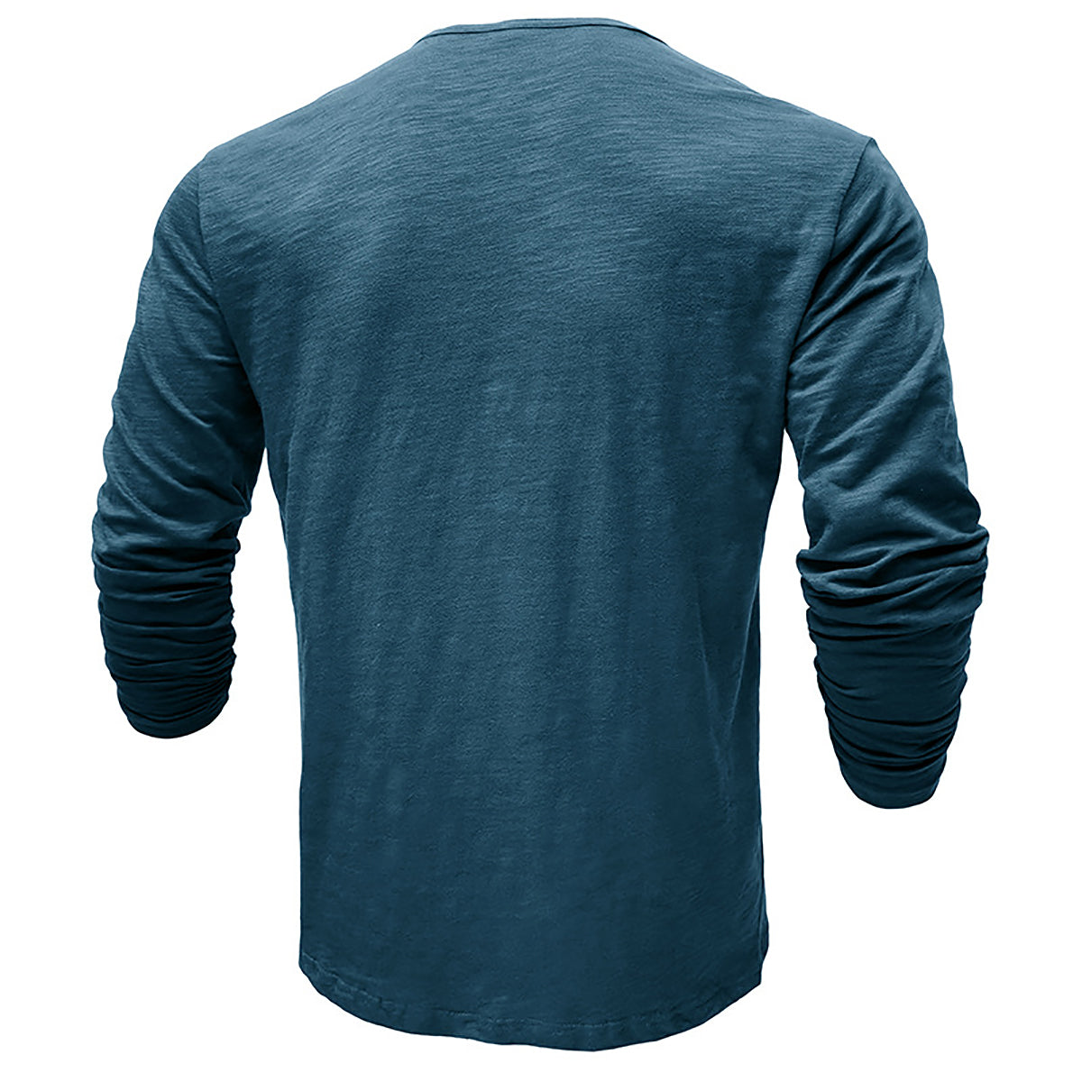 Men Solid Henley Neck T-shirt