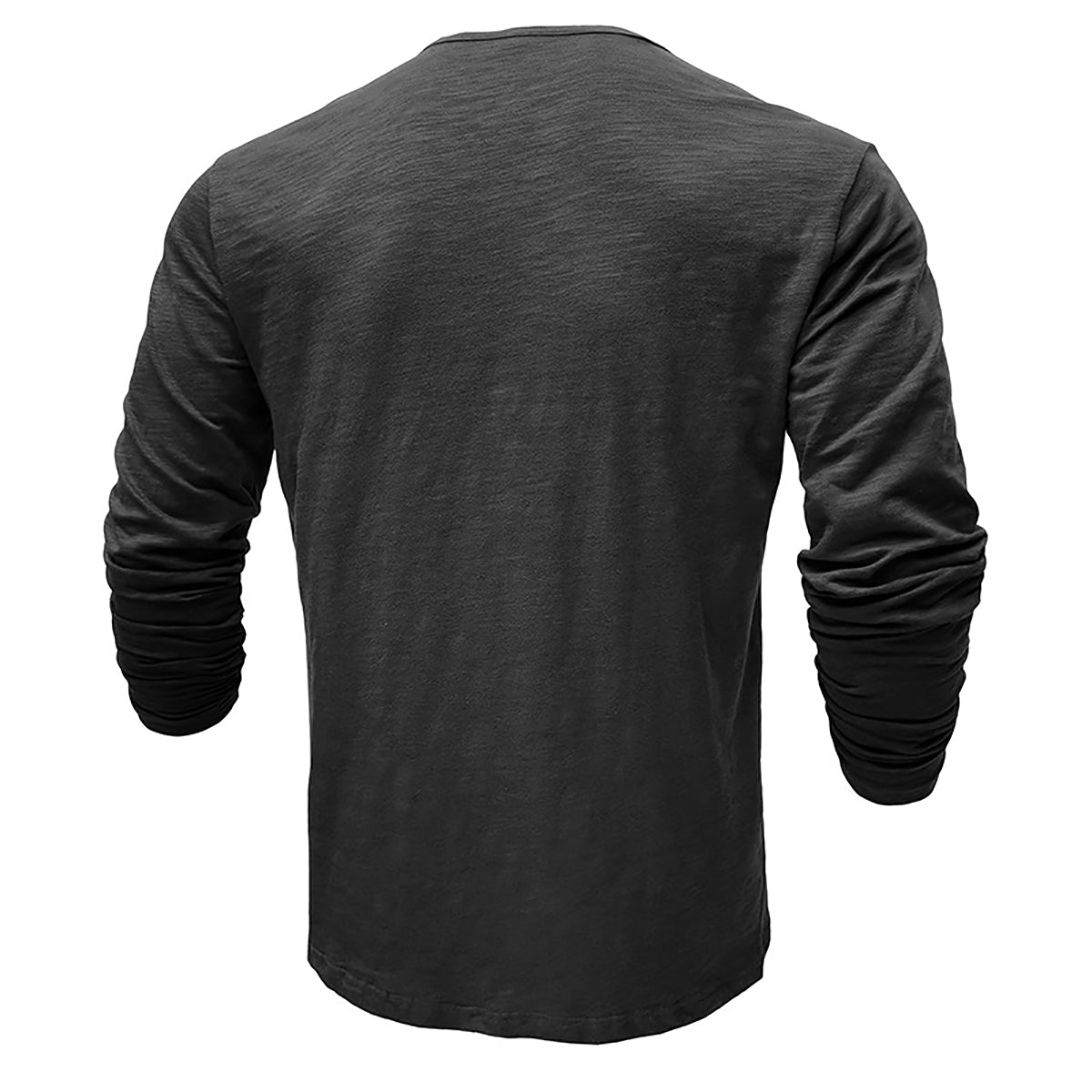 Men Solid Henley Neck T-shirt