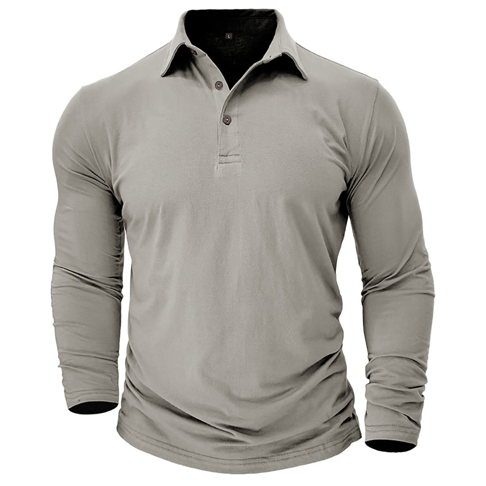 Men Polo Collar T-shirt