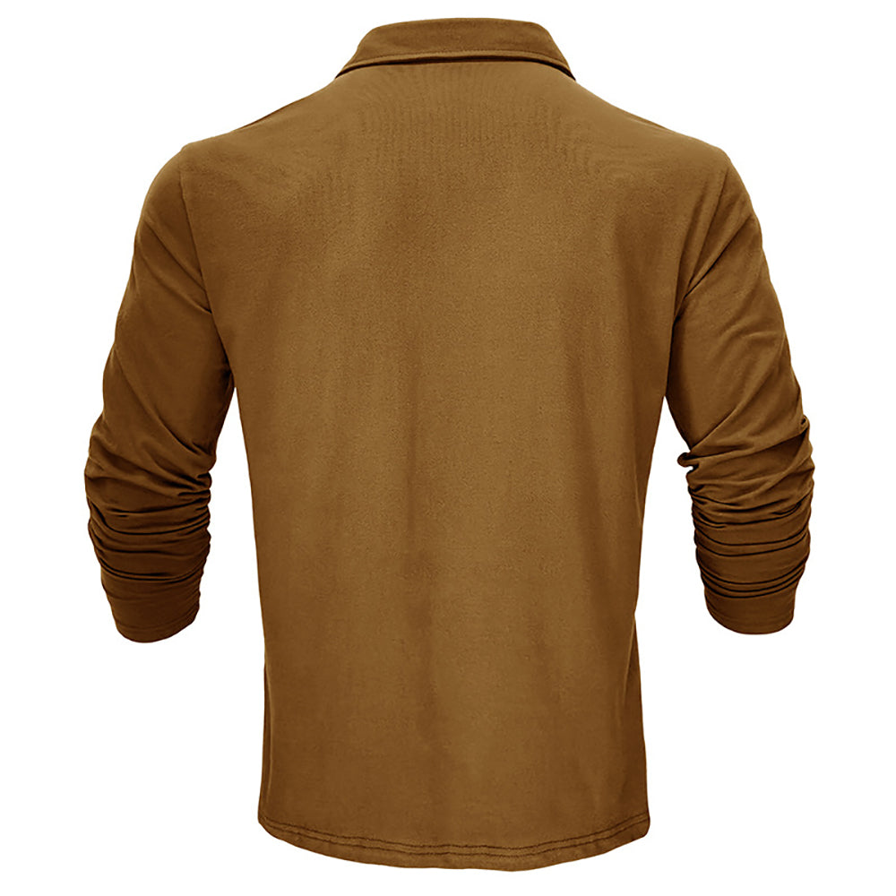 Men Polo Collar T-shirt