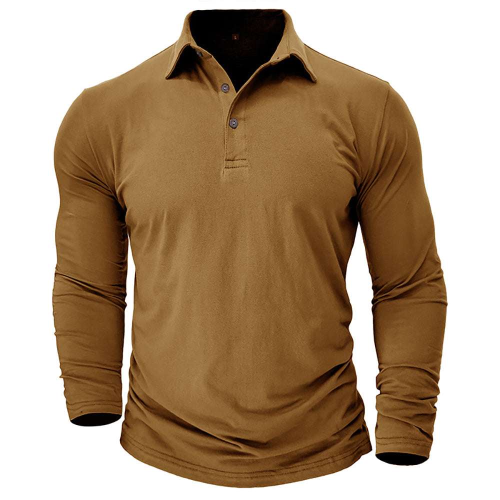 Men Polo Collar T-shirt
