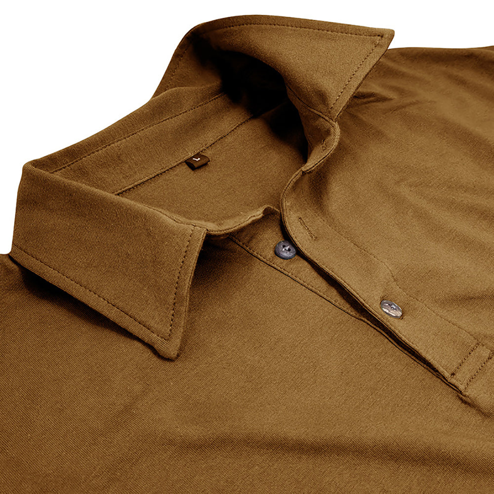 Men Polo Collar T-shirt
