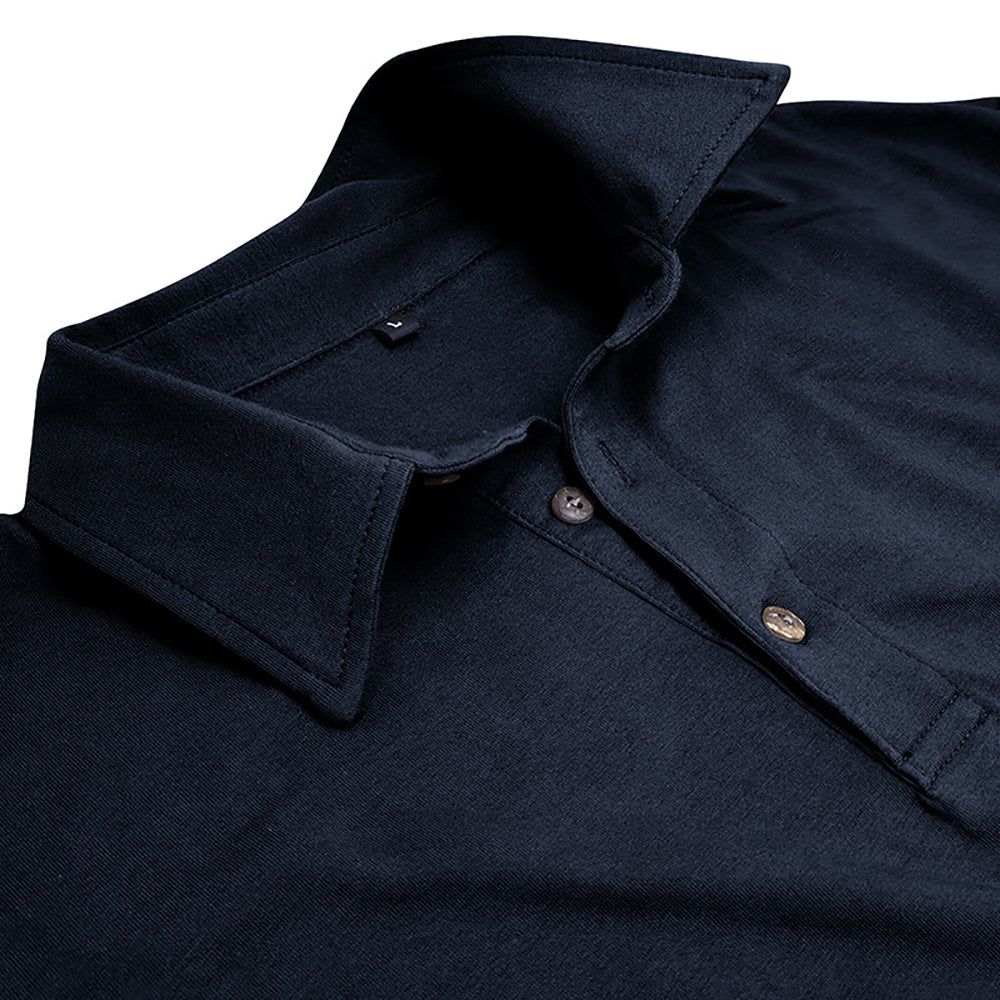 Men Polo Collar T-shirt