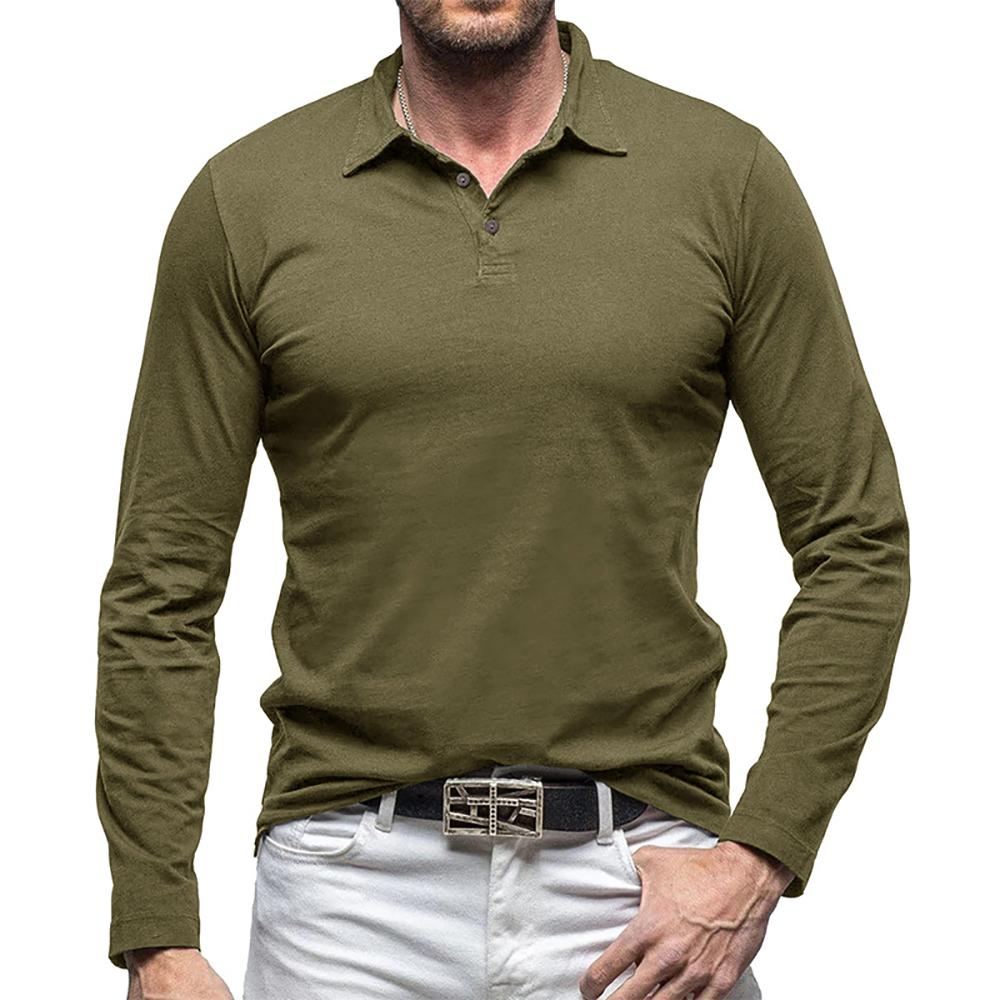Men Polo Collar T-shirt