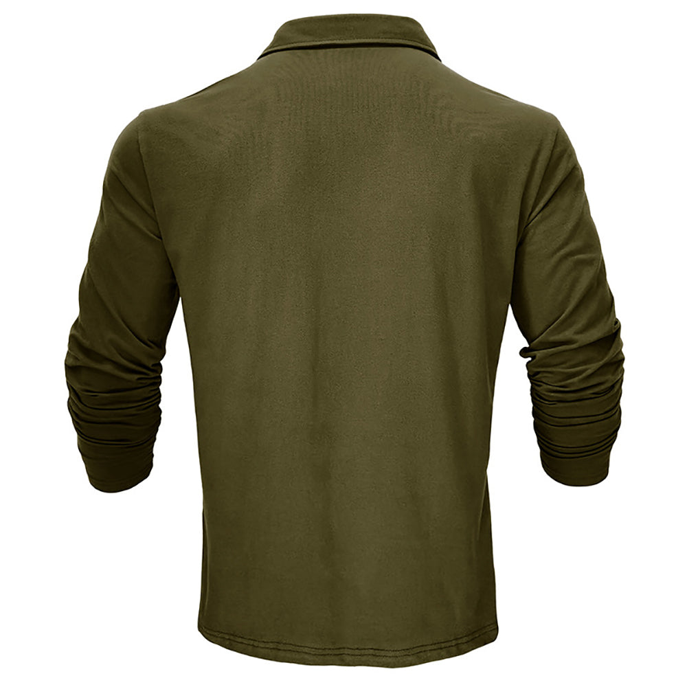 Men Polo Collar T-shirt