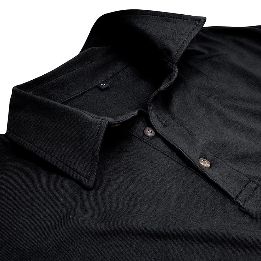 Men Polo Collar T-shirt