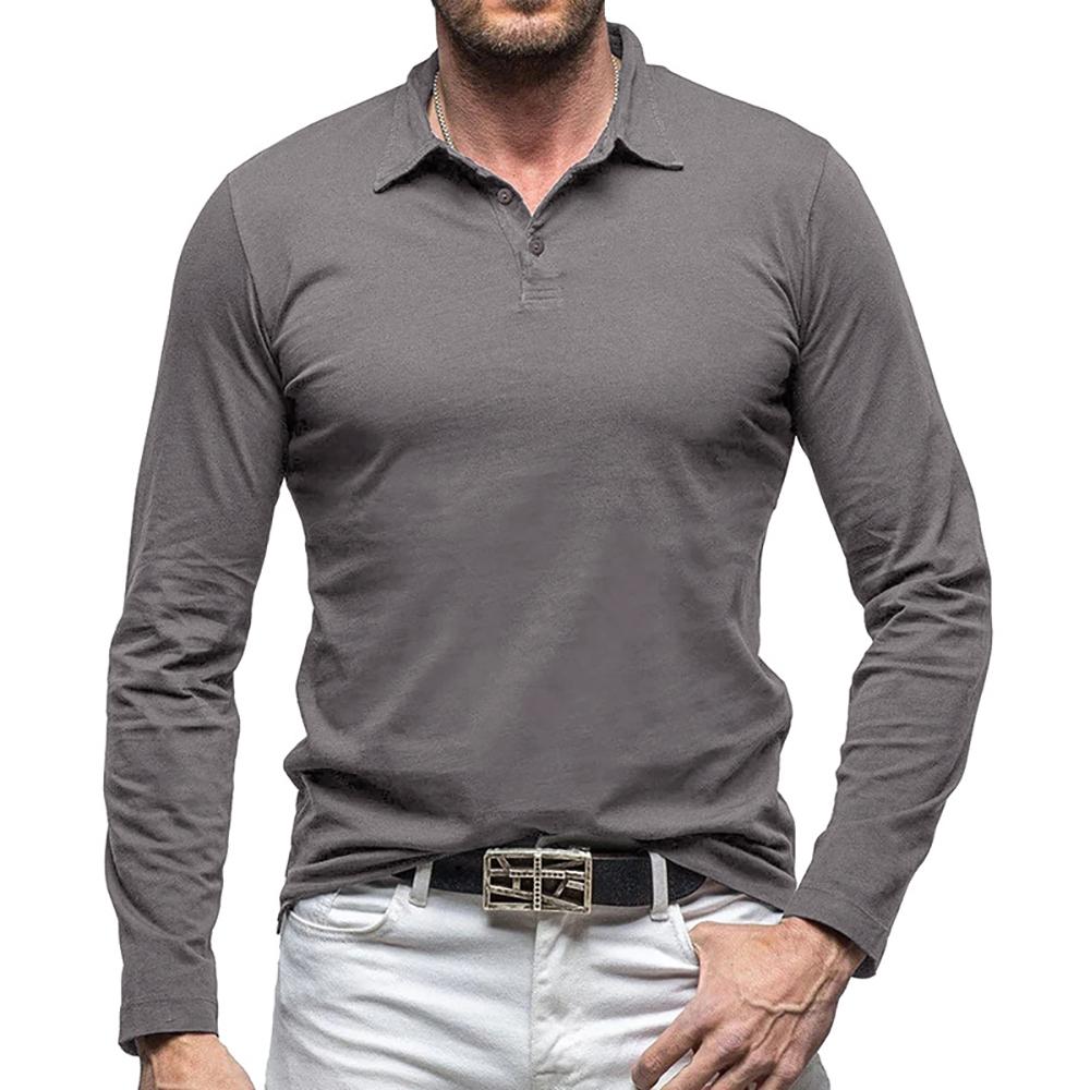 Men Polo Collar T-shirt