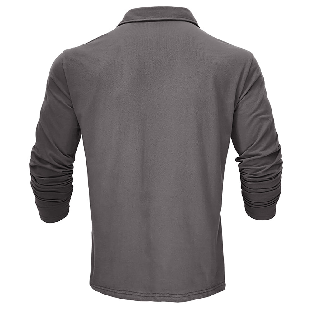 Men Polo Collar T-shirt