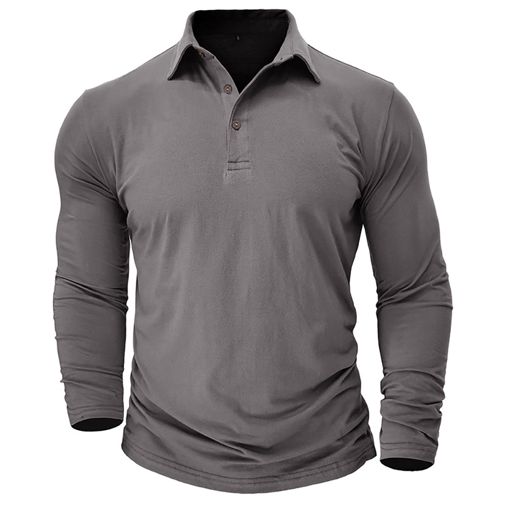 Men Polo Collar T-shirt