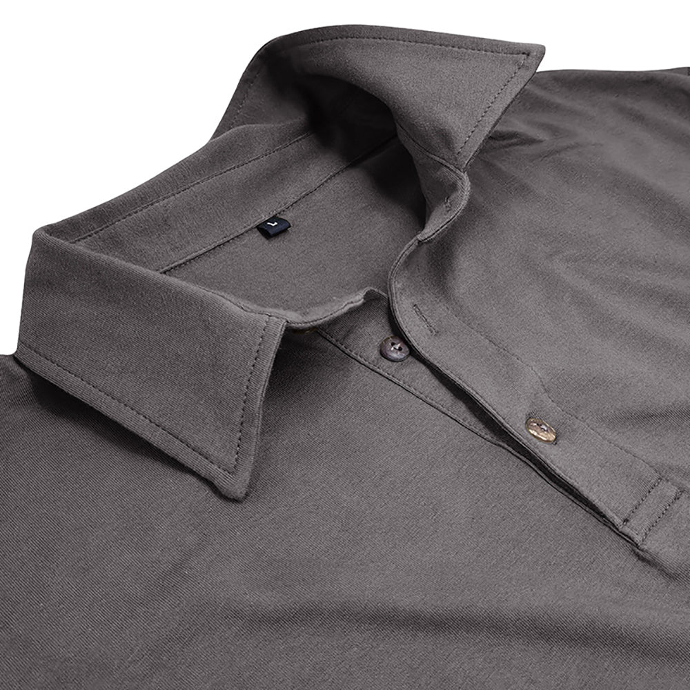 Men Polo Collar T-shirt