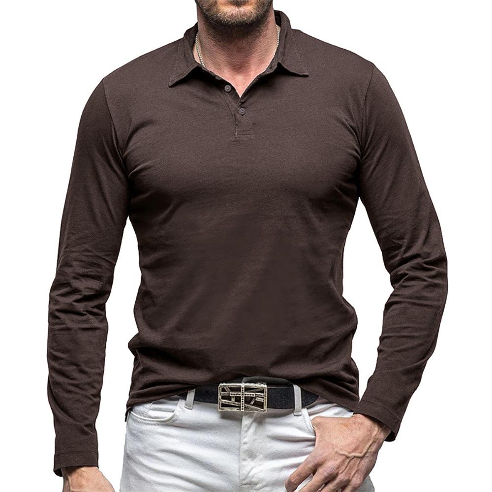 Men Polo Collar T-shirt