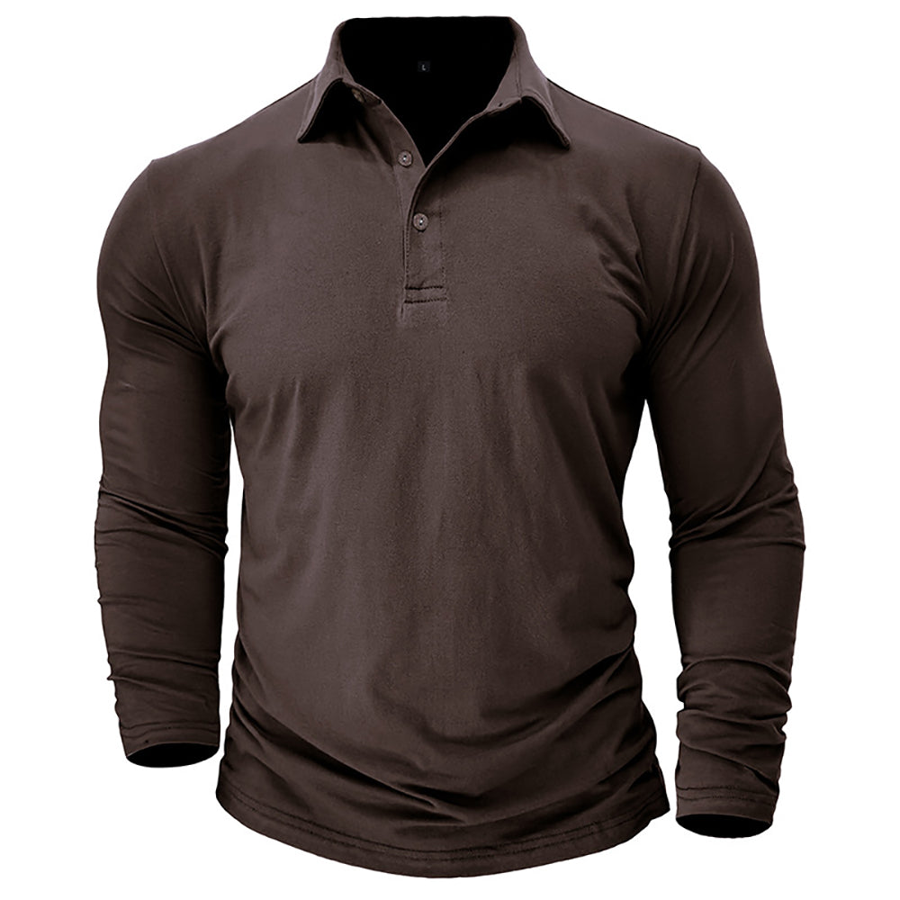 Men Polo Collar T-shirt
