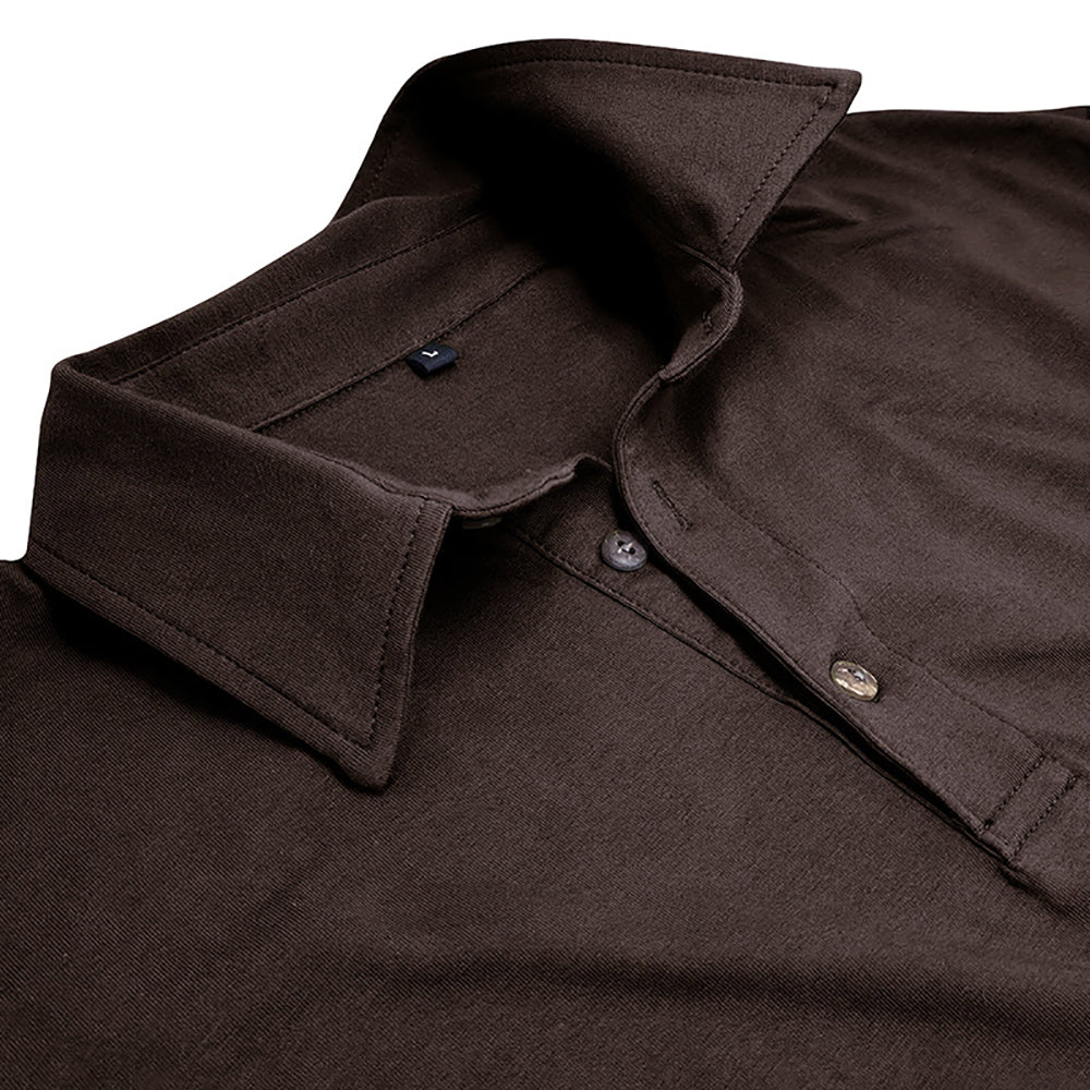 Men Polo Collar T-shirt