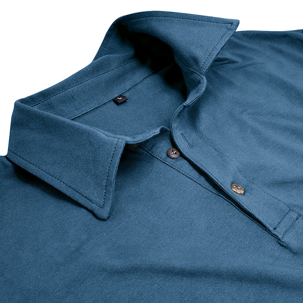 Men Polo Collar T-shirt