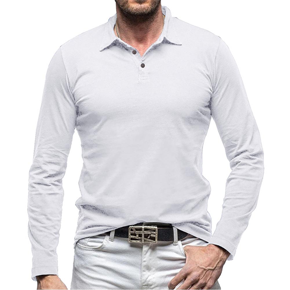 Men Polo Collar T-shirt