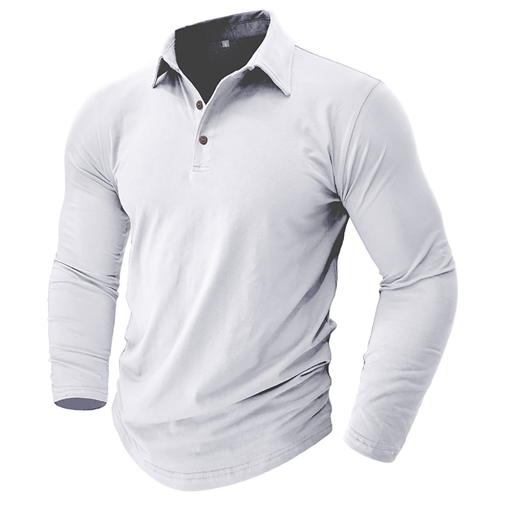 Men Polo Collar T-shirt