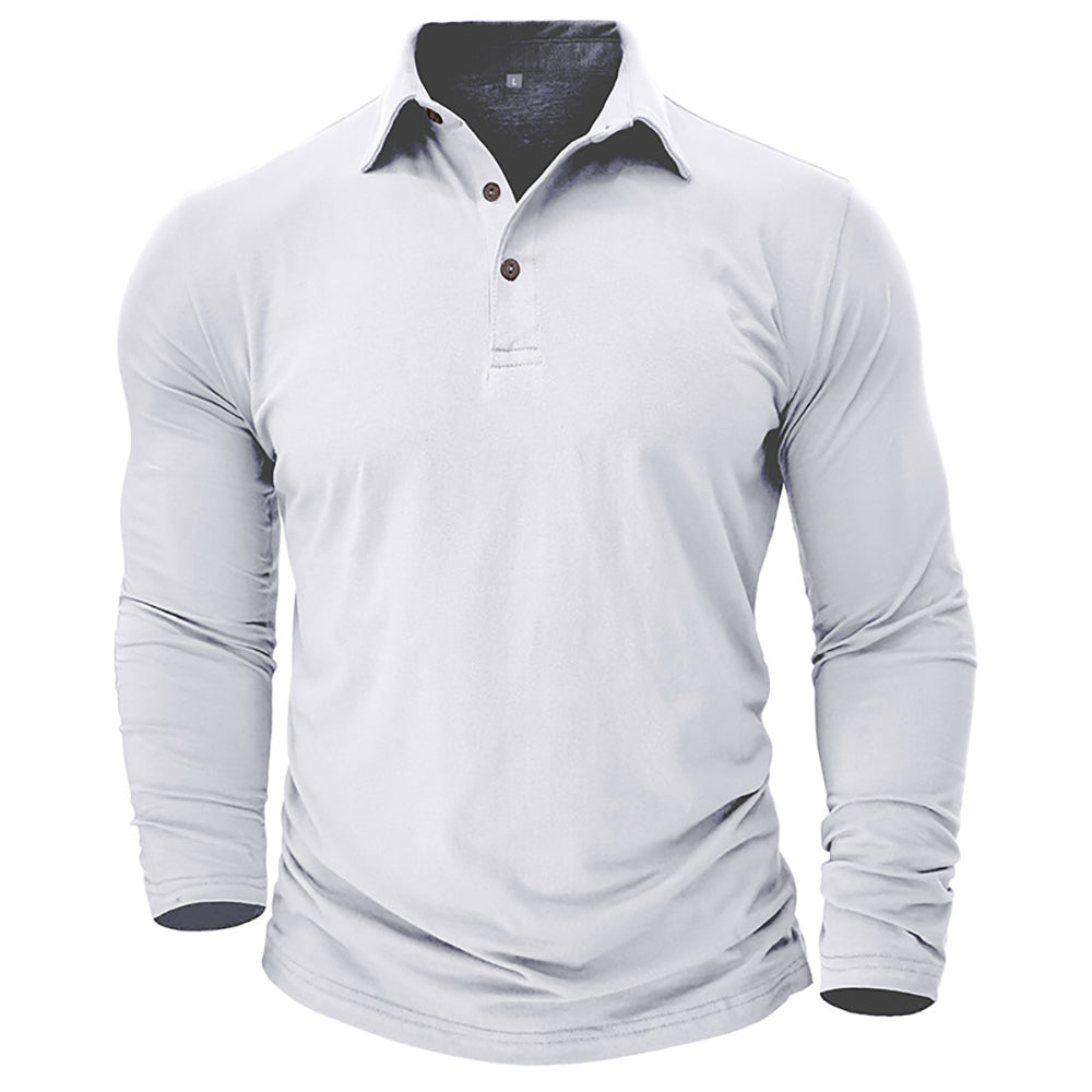 Men Polo Collar T-shirt