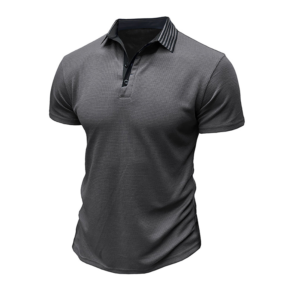 Men Polo Collar T-shirt