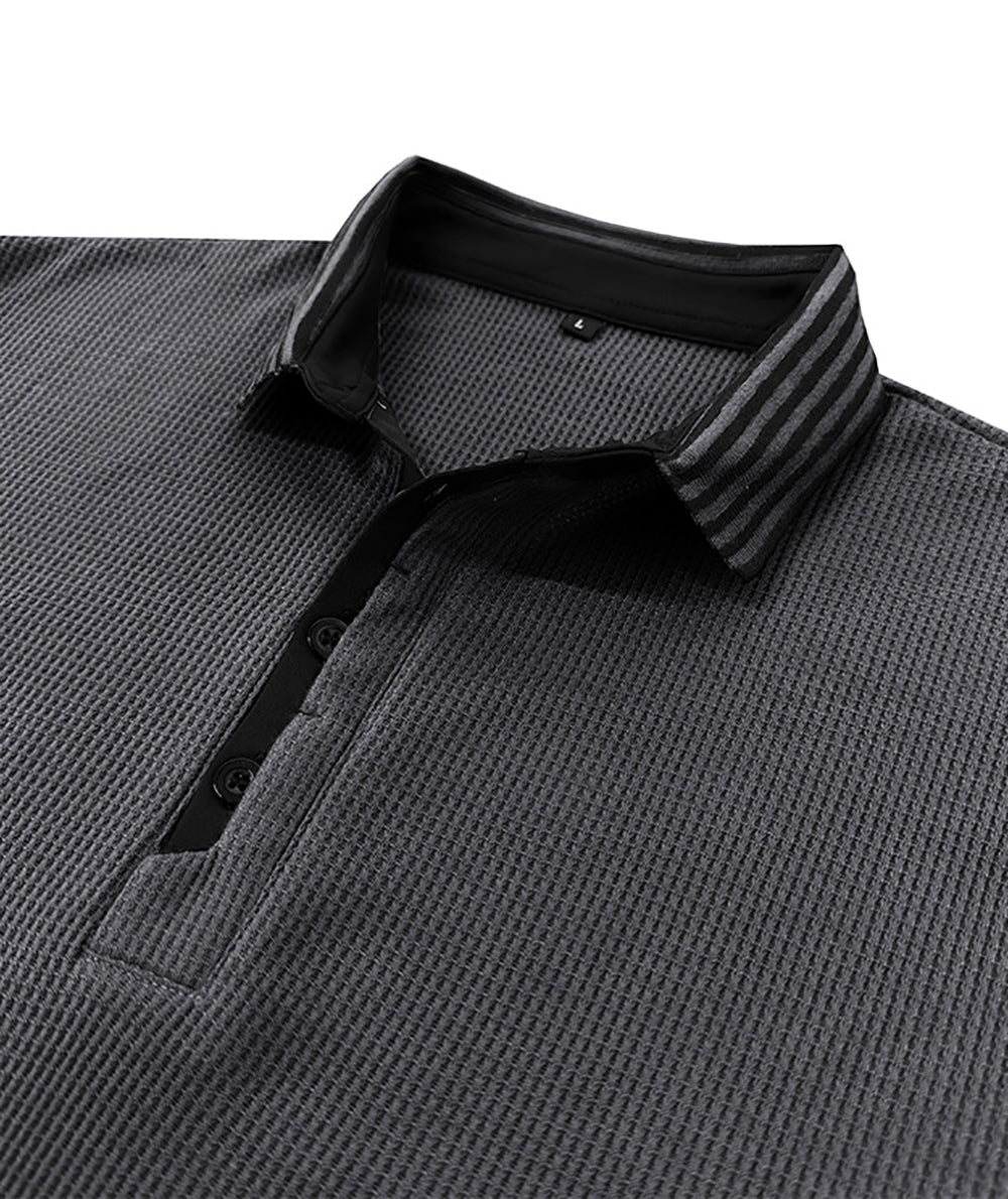 Men Polo Collar T-shirt