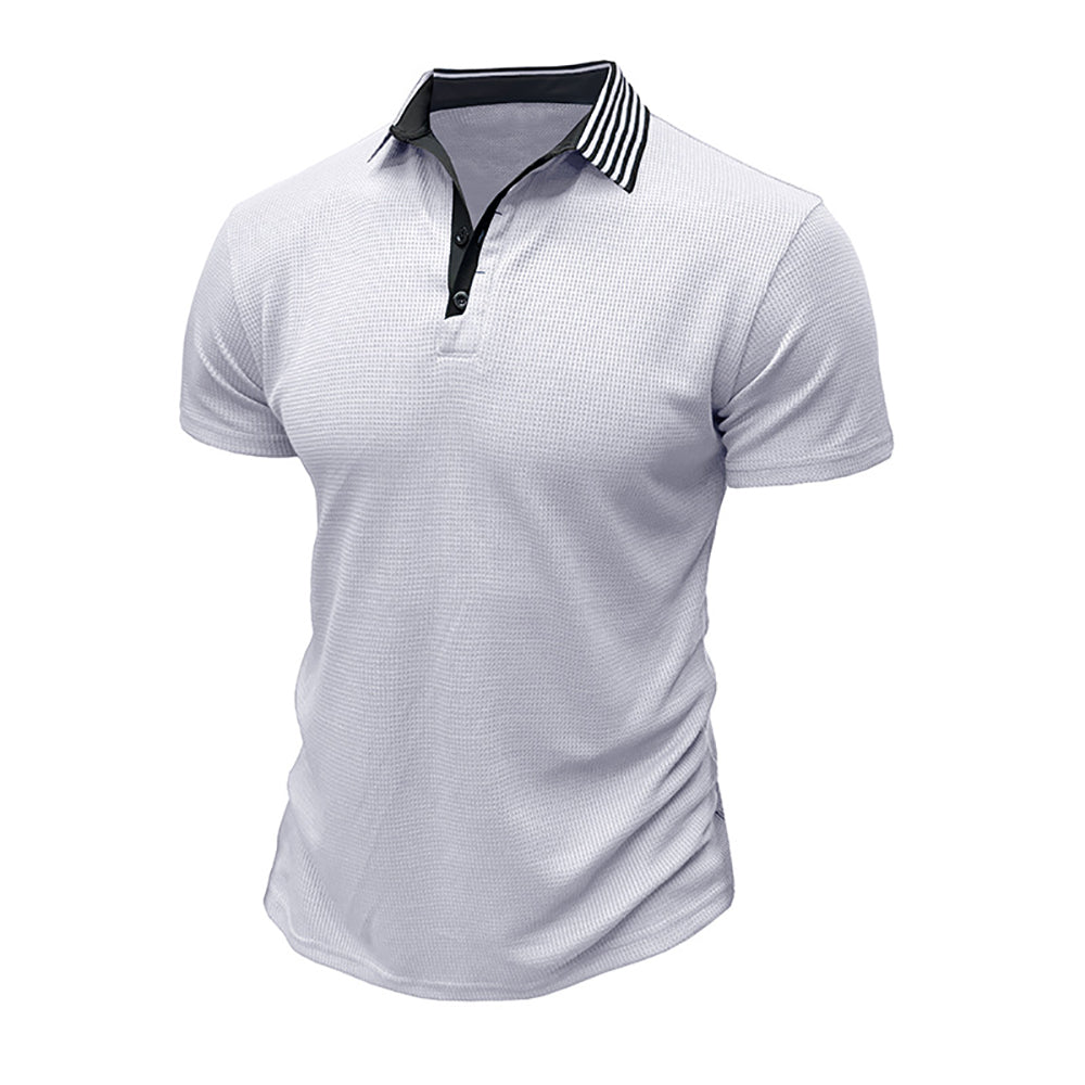 Men Polo Collar T-shirt
