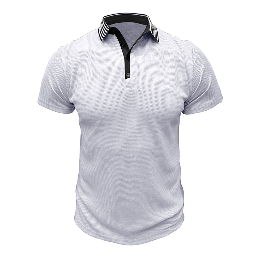 Men Polo Collar T-shirt